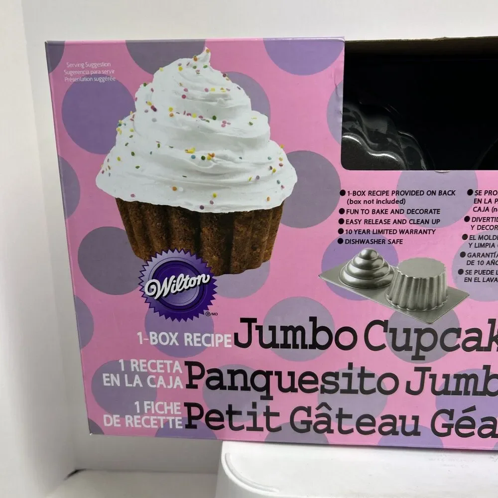 🆕🔥🆕GIANT CUPCAKE PAN New By Wilton Dimensions Decorative‎ Bakeware🆕🔥🆕